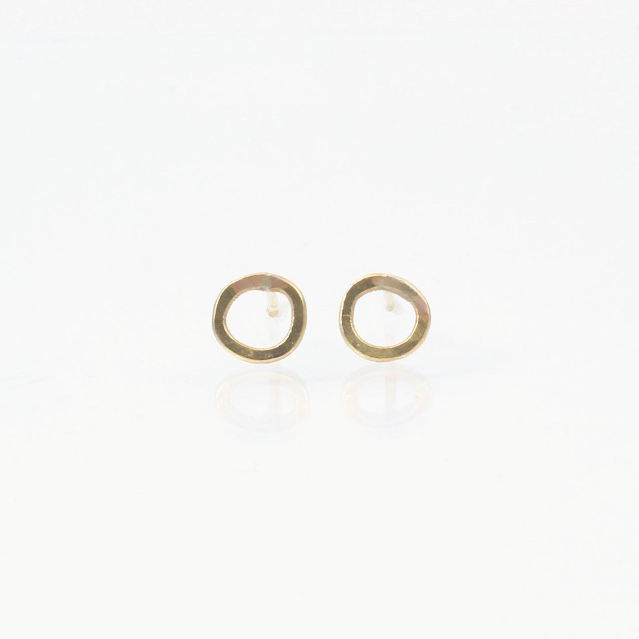 14k Gold Extra Small Comet Studs