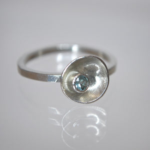 Satellite Ring with Stone