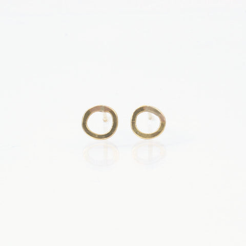 14k Gold Extra Small Comet Studs