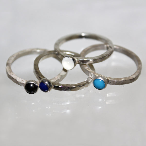 Comet Ring with Stones